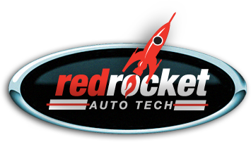 Red Rocket Auto Tech Logo